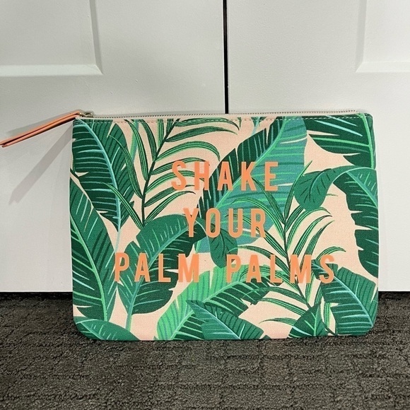 Stella & Dot -  Shake Your Palm Palms - Pouch - Picture 1 of 3